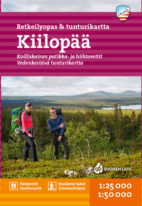 Kiilopään retkeilyoppaan kansi
