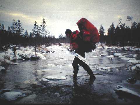 Suksia kannettiin ekat 150 km