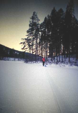 Lemmenjoen kaunista kanjonia