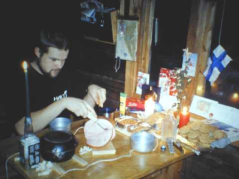 Joulup�yt�. Kinkku on kunkku!